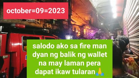 Sunog! Sa Tondo! Live Update .